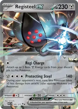 Registeel ex 145 - Pokemon Ascended Heroes
