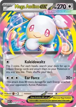Mega Audino ex 172 - Pokemon Ascended Heroes