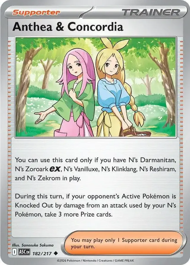 Anthea & Concordia [Reverse Holofoil]