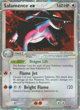 Salamence EX 103 - Pokemon Deoxys