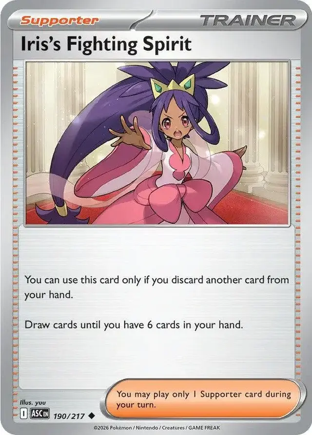 Iris's Fighting Spirit [Reverse Holofoil]