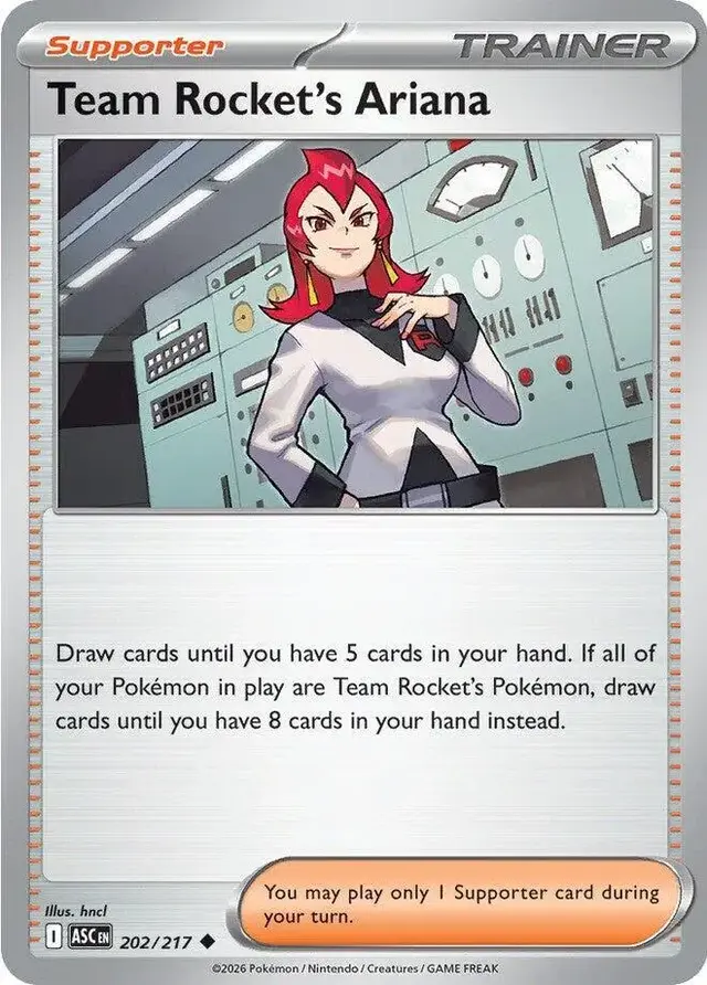 Team Rocket's Ariana [Reverse Holofoil]