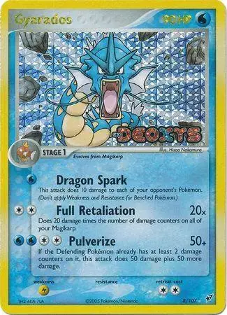 Gyarados [Reverse Holo] - Pokemon Deoxys #8