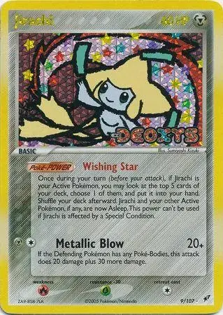 Jirachi [Reverse Holo] - Pokemon Deoxys #9
