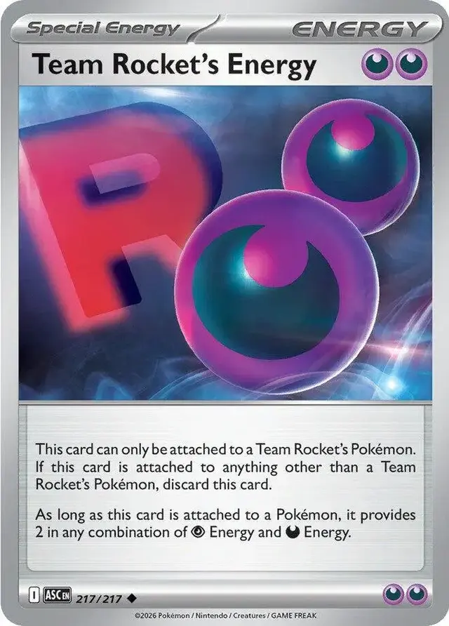 Team Rocket's Energy [Reverse Holofoil]