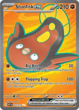 Stunfisk ex 252 - Pokemon Ascended Heroes
