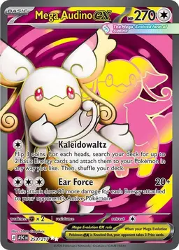 Mega Audino ex 253 - Pokemon Ascended Heroes
