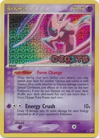 Deoxys [Reverse Holo] - Pokemon Deoxys #17
