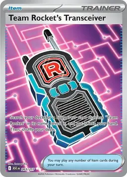 Team Rocket's Transceiver 263 - Pokemon Ascended Heroes