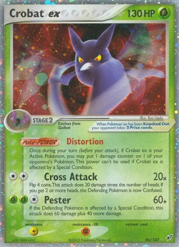 Crobat EX - Pokemon Deoxys #96