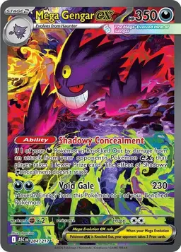 Mega Gengar ex #284 - Pokemon Ascended Heroes