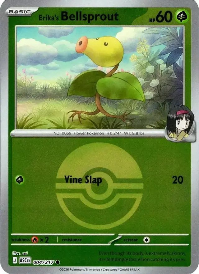 Erika's Bellsprout [Poke Ball] - Pokemon Ascended Heroes #4