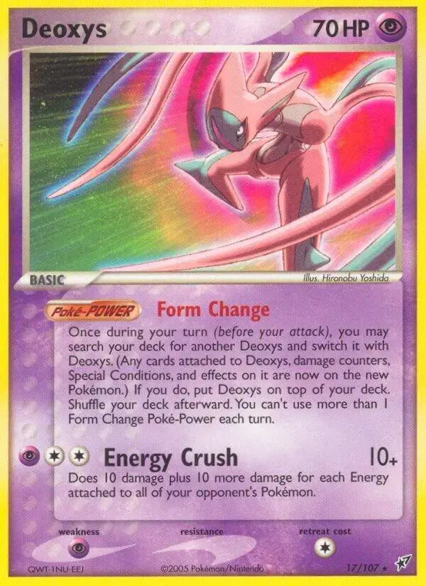 Deoxys - Pokemon Deoxys #17