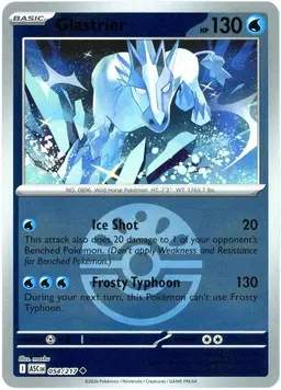 Glastrier [Friend Ball] - Pokemon Ascended Heroes