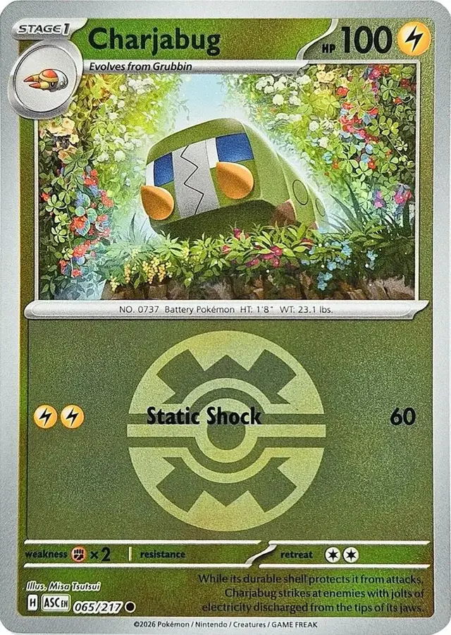 Charjabug [Quick Ball] - Pokemon Ascended Heroes #65