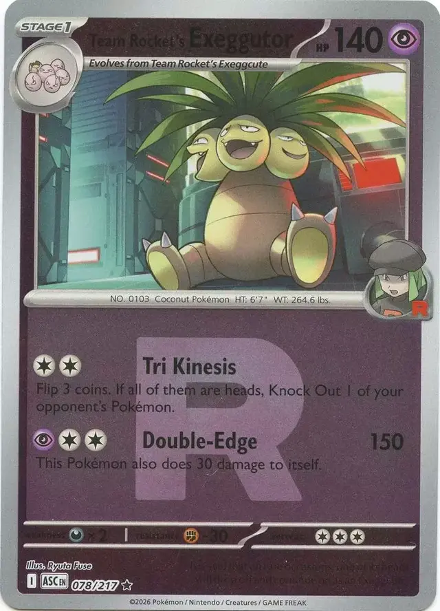 Team Rocket's Exeggutor [Team Rocket]