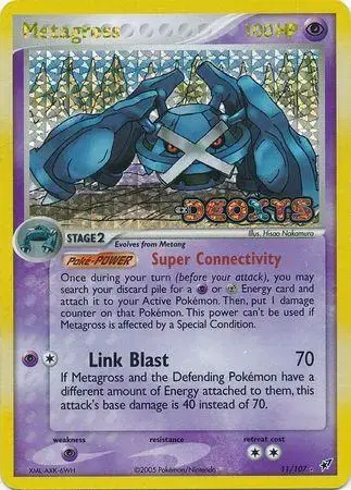 Metagross [Reverse Holo] - Pokemon Deoxys #11