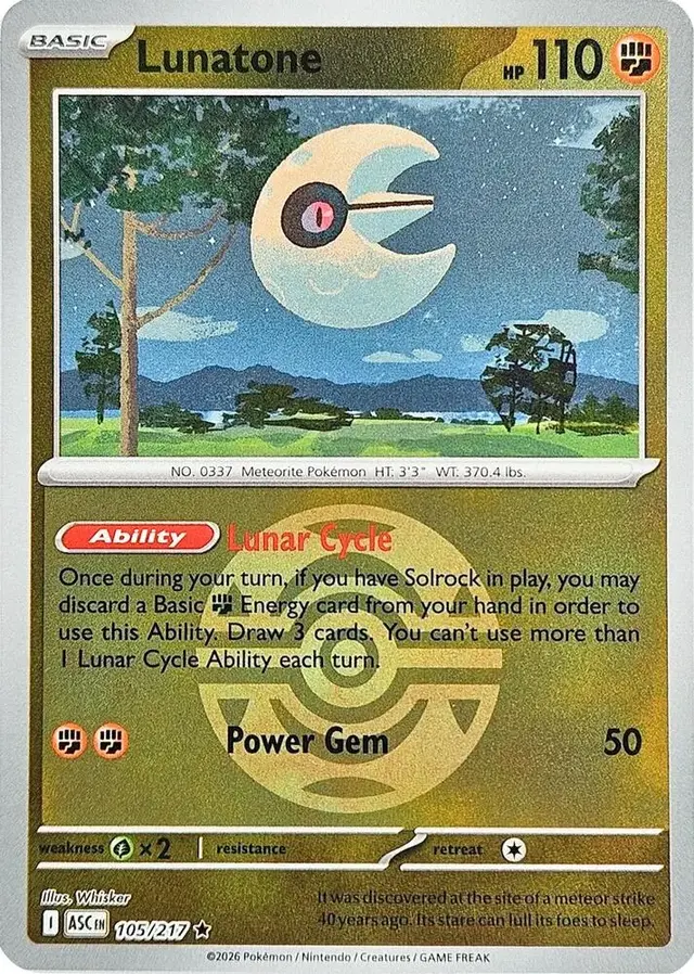 Lunatone [Dusk Ball]