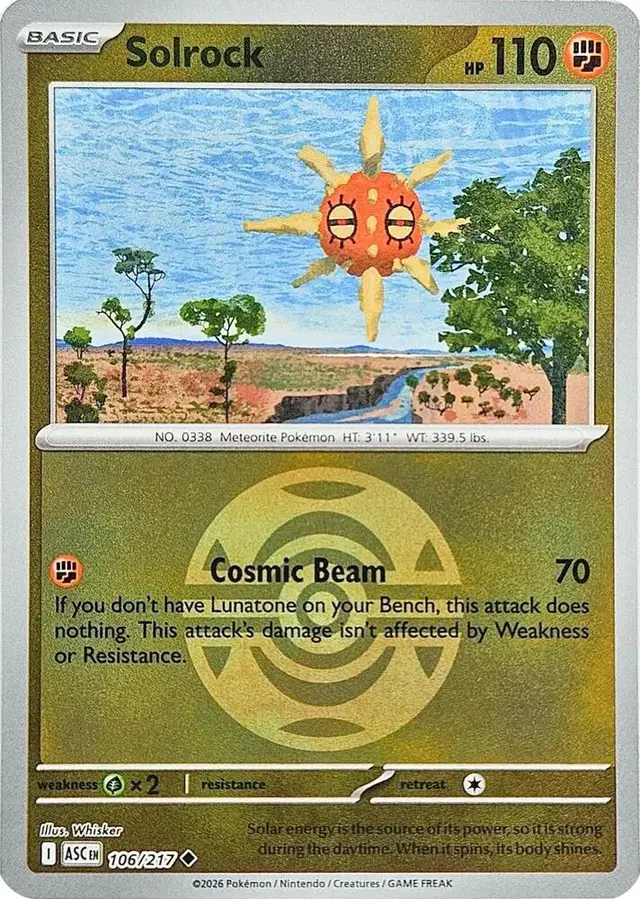 Solrock [Dusk Ball]