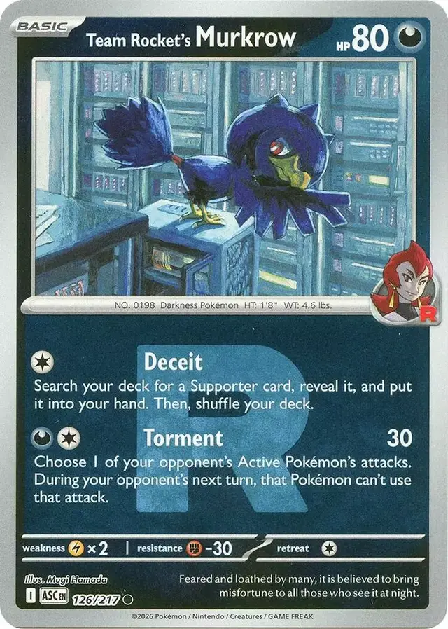 Team Rocket's Murkrow [Team Rocket]