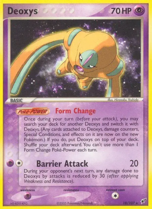 Deoxys - Pokemon Deoxys #18
