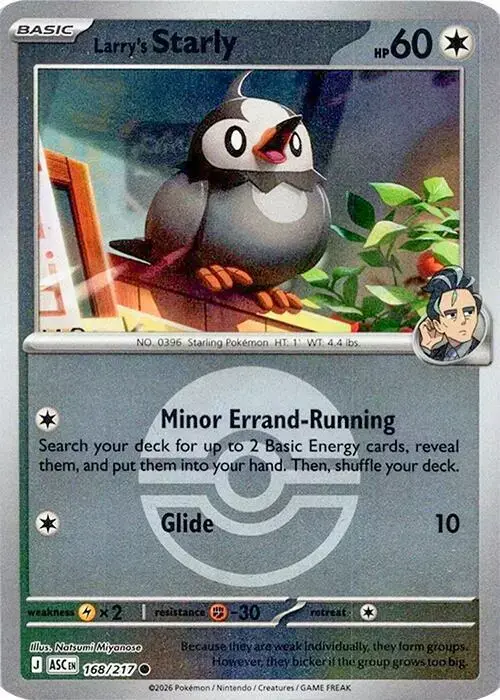Larry's Starly [Poke Ball]