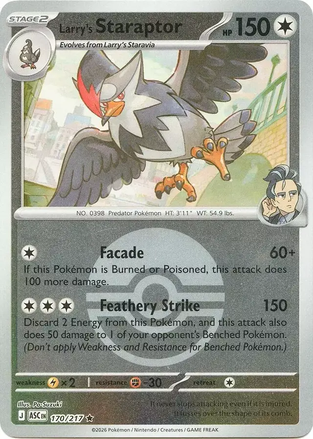 Larry's Staraptor [Poke Ball]
