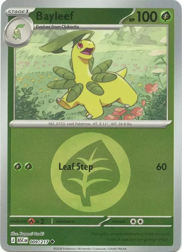 Bayleef [Energy Symbol] - Pokemon Ascended Heroes #9