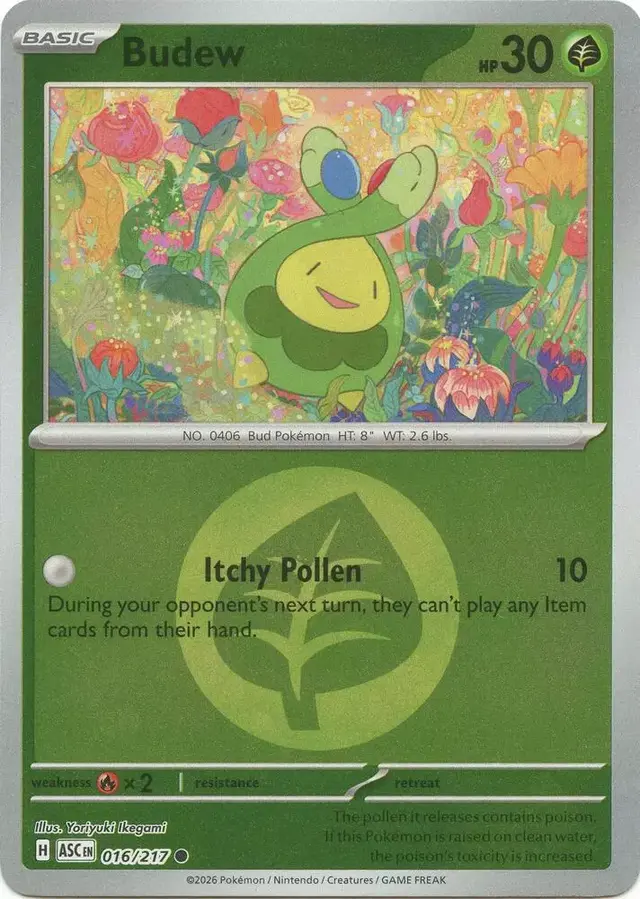 Budew [Energy Symbol] - Pokemon Ascended Heroes #16