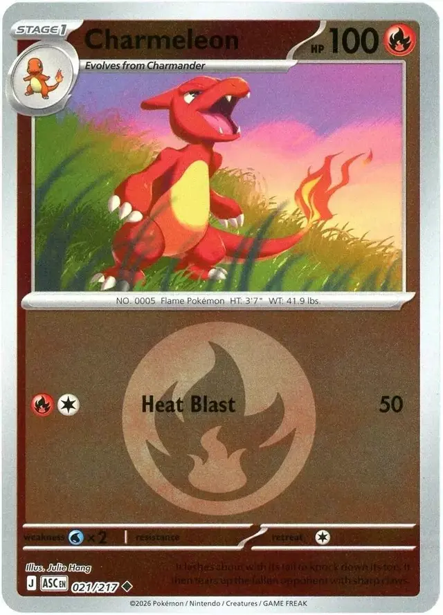 Charmeleon [Energy Symbol] - Pokemon Ascended Heroes #21