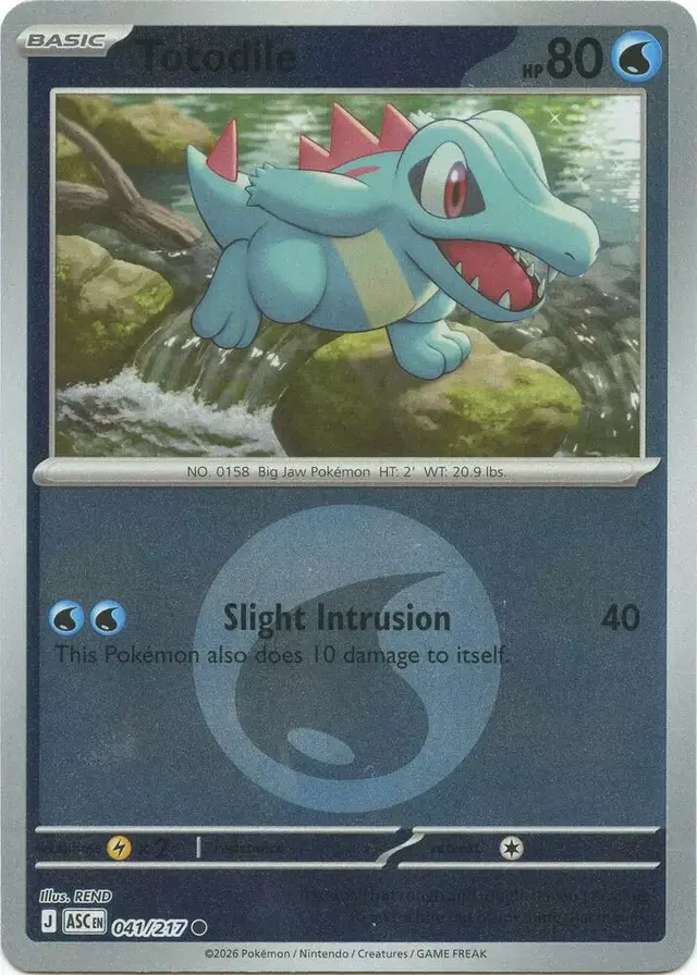 Totodile [Energy Symbol] - Pokemon Ascended Heroes #41