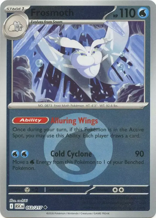 Frosmoth [Energy Symbol] - Pokemon Ascended Heroes #53