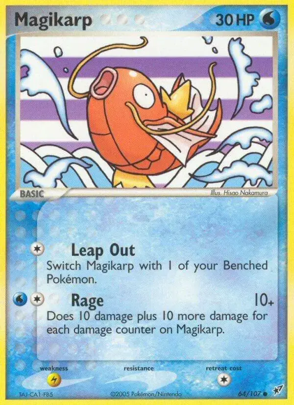 Magikarp - Pokemon Deoxys #64
