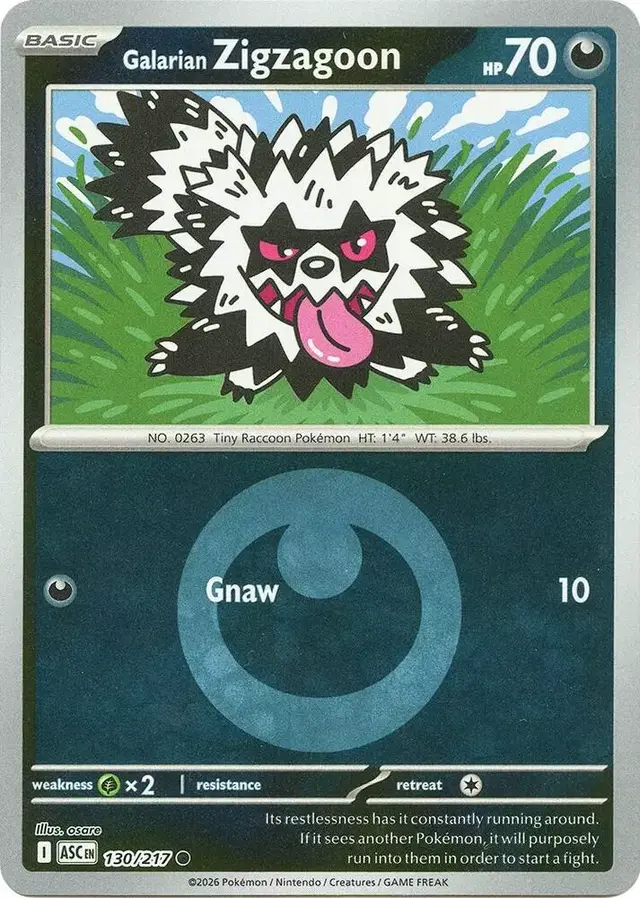 Galarian Zigzagoon [Energy Symbol]