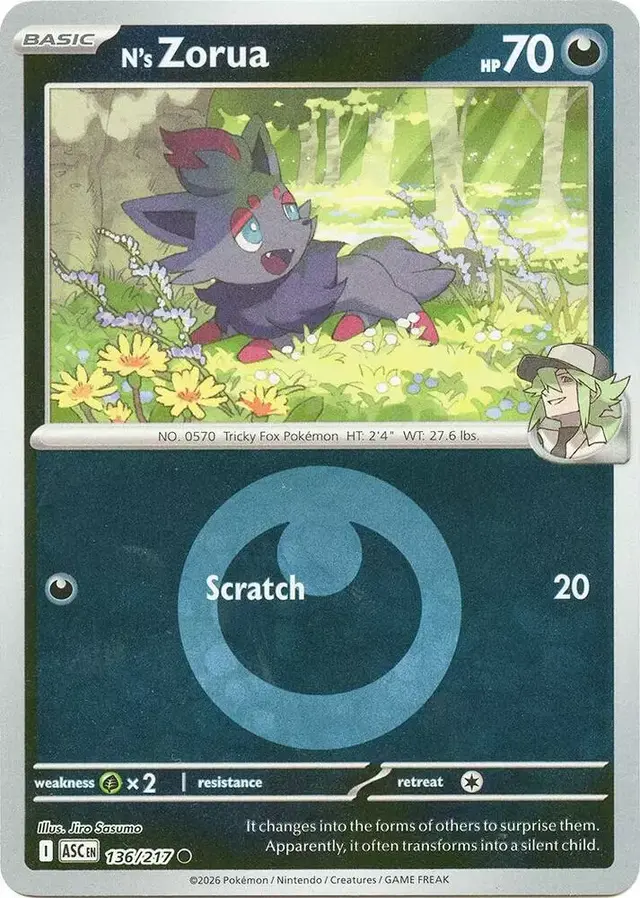 N's Zorua [Energy Symbol]