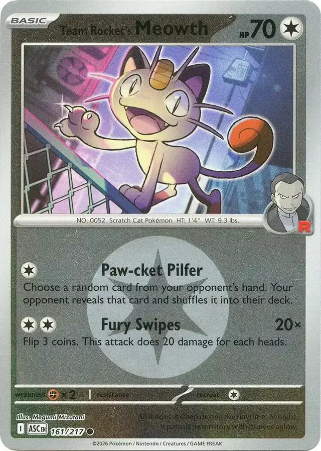 Team Rocket's Meowth [Energy Symbol]