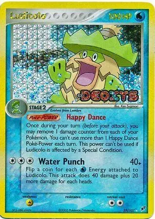 Ludicolo [Reverse Holo] - Pokemon Deoxys #19