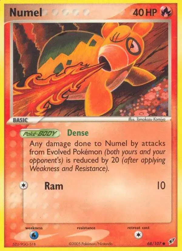 Numel - Pokemon Deoxys #68