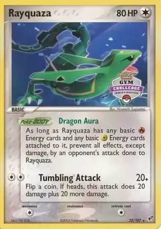 Rayquaza [Gym Challenge Promo] - Pokemon Deoxys #22