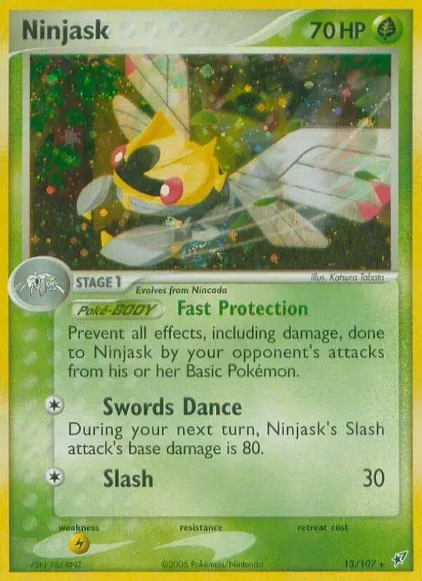 Ninjask - Pokemon Deoxys #13