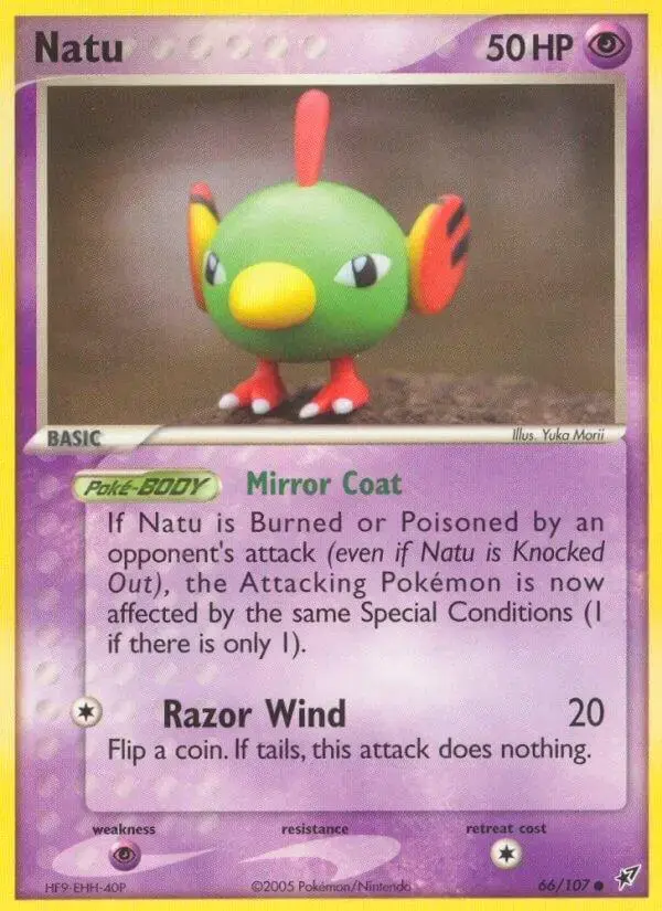Natu - Pokemon Deoxys #66