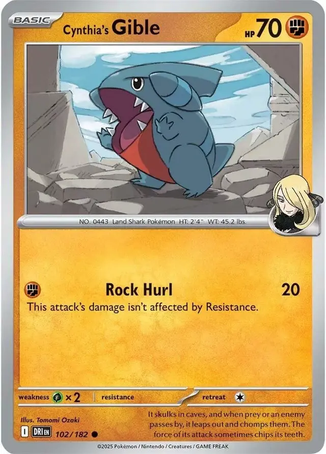 Cynthia's Gible [Ball]
