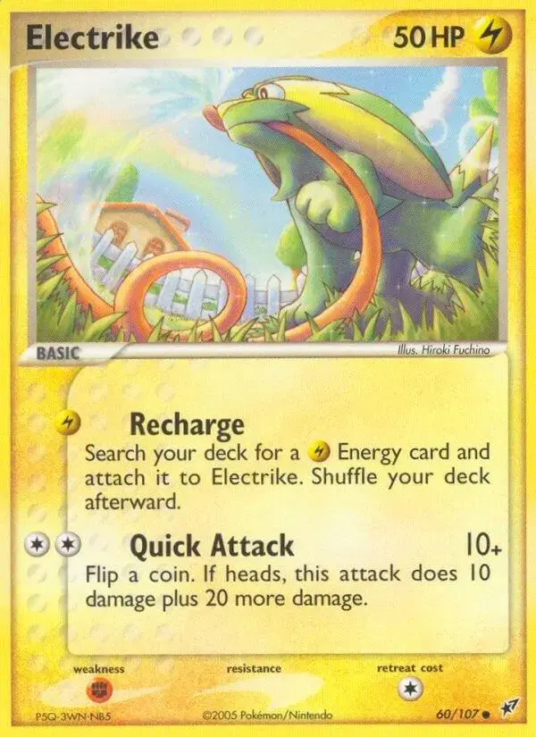 Electrike - Pokemon Deoxys #60