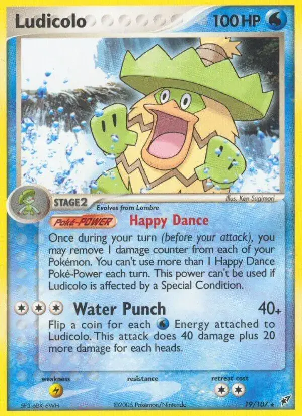 Ludicolo - Pokemon Deoxys #19
