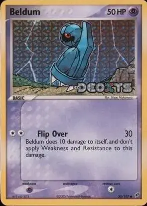 Beldum [Reverse Holo] - Pokemon Deoxys #55