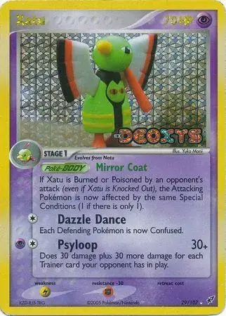 Xatu [Reverse Holo] - Pokemon Deoxys #29