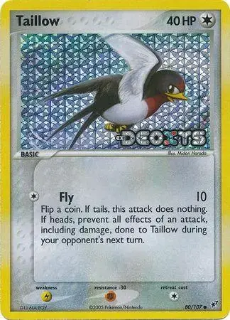 Taillow [Reverse Holo] - Pokemon Deoxys #80