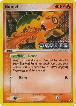 Numel [Reverse Holo] - Pokemon Deoxys #68