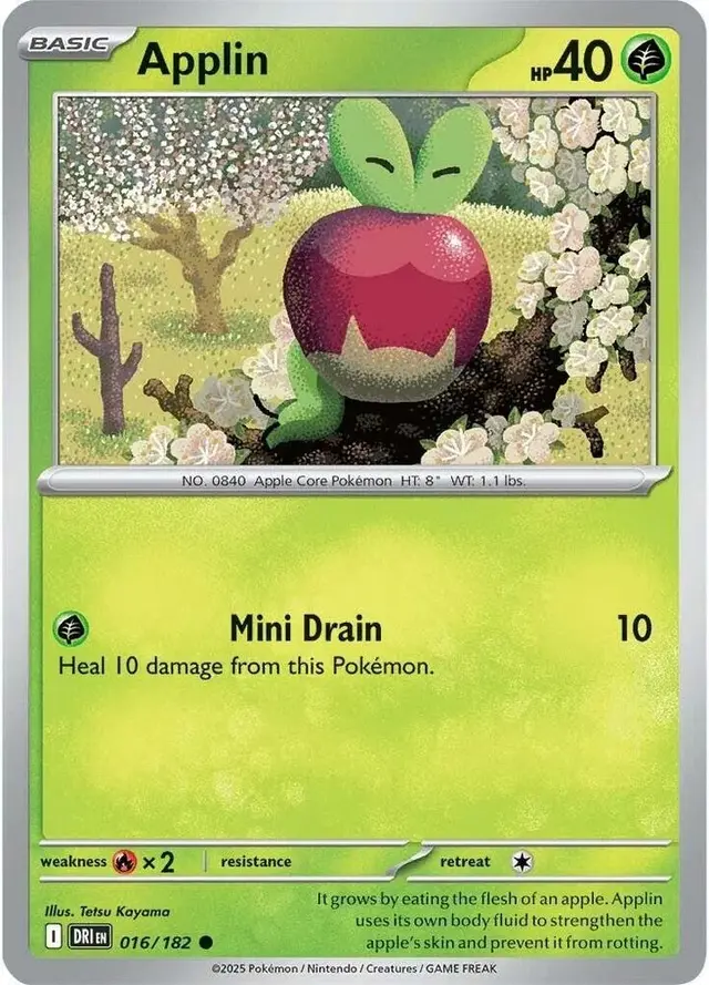 Applin - Pokemon Destined Rivals #16