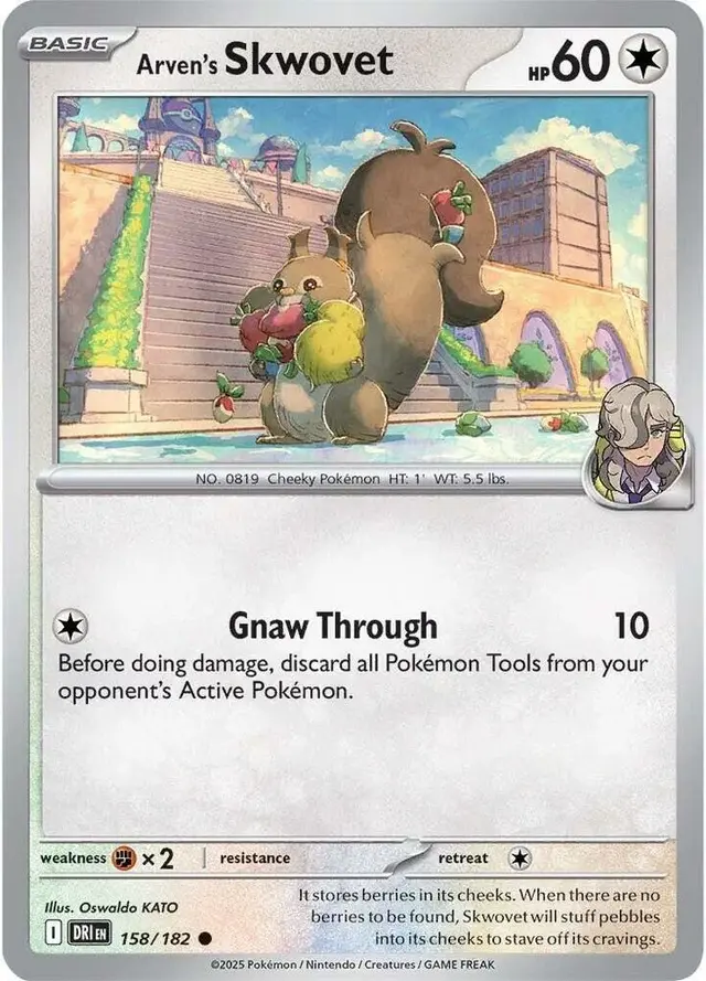 Arven's Skwovet [Reverse Holo]